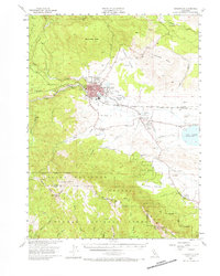 Download a high-resolution, GPS-compatible USGS topo map for Susanville, CA (1954 edition)