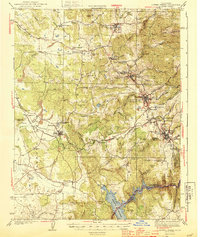 Download a high-resolution, GPS-compatible USGS topo map for Sutter Creek, CA (1944 edition)