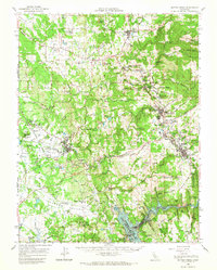 Download a high-resolution, GPS-compatible USGS topo map for Sutter Creek, CA (1967 edition)