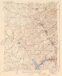 1944 Map of Sutter Creek