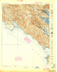 1897 Map of Tamalpais