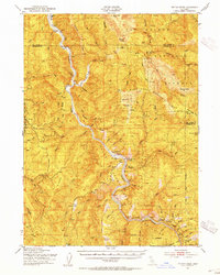 Download a high-resolution, GPS-compatible USGS topo map for Tectah Creek, CA (1954 edition)