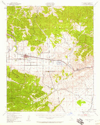 Download a high-resolution, GPS-compatible USGS topo map for Tehachapi, CA (1958 edition)
