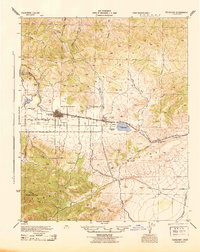 Download a high-resolution, GPS-compatible USGS topo map for Tehachapi, CA (1943 edition)