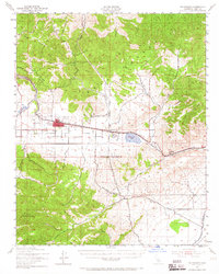 Download a high-resolution, GPS-compatible USGS topo map for Tehachapi, CA (1965 edition)