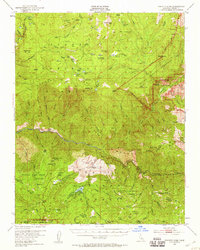 Download a high-resolution, GPS-compatible USGS topo map for Tehipite Dome, CA (1959 edition)