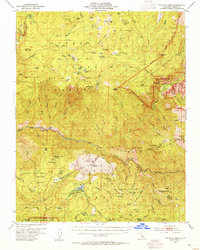Download a high-resolution, GPS-compatible USGS topo map for Tehipite Dome, CA (1955 edition)