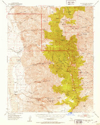 Download a high-resolution, GPS-compatible USGS topo map for Telescope Peak, CA (1953 edition)