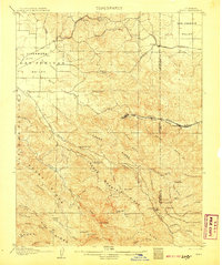 preview thumbnail of historical topo map of Alameda County, CA in 1907