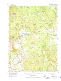 Download a high-resolution, GPS-compatible USGS topo map for The Whaleback, CA (1974 edition)