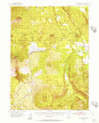 Download a high-resolution, GPS-compatible USGS topo map for The Whaleback, CA (1956 edition)