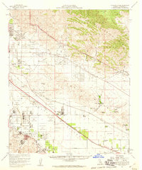 Download a high-resolution, GPS-compatible USGS topo map for Thousand Palms, CA (1960 edition)