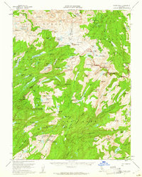 Download a high-resolution, GPS-compatible USGS topo map for Tower Peak, CA (1961 edition)