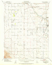 Download a high-resolution, GPS-compatible USGS topo map for Tranquillity, CA (1953 edition)