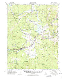 Download a high-resolution, GPS-compatible USGS topo map for Truckee, CA (1974 edition)