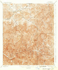 1900 Map of Acton, CA, 1936 Print