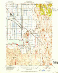 Download a high-resolution, GPS-compatible USGS topo map for Tulelake, CA (1953 edition)