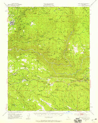 Download a high-resolution, GPS-compatible USGS topo map for Tuolumne, CA (1959 edition)