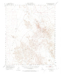 Download a high-resolution, GPS-compatible USGS topo map for Turtle Mountains, CA (1974 edition)