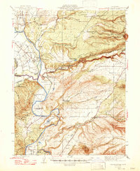 Download a high-resolution, GPS-compatible USGS topo map for Tuscan Buttes, CA (1947 edition)