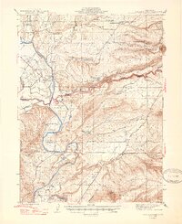 preview thumbnail of historical topo map of Tehama County, CA in 1947