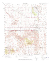 Download a high-resolution, GPS-compatible USGS topo map for Twentynine Palms, CA (1973 edition)