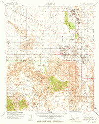 Download a high-resolution, GPS-compatible USGS topo map for Twentynine Palms, CA (1961 edition)
