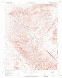 Download a high-resolution, GPS-compatible USGS topo map for Ubehebe Crater, CA (1972 edition)
