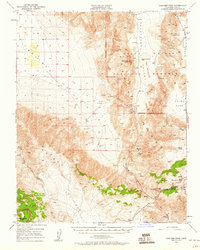 Download a high-resolution, GPS-compatible USGS topo map for Ubehebe Peak, CA (1960 edition)