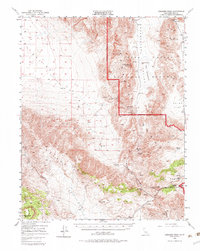 Download a high-resolution, GPS-compatible USGS topo map for Ubehebe Peak, CA (1983 edition)
