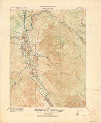 1920 Map of Ukiah