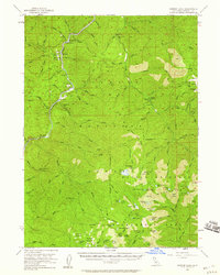Download a high-resolution, GPS-compatible USGS topo map for Ukonom Lake, CA (1960 edition)