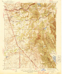 Download a high-resolution, GPS-compatible USGS topo map for Valley Springs, CA (1944 edition)