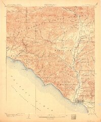 1904 Map of Ventura