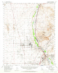 Download a high-resolution, GPS-compatible USGS topo map for Victorville, CA (1964 edition)