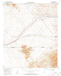 Download a high-resolution, GPS-compatible USGS topo map for Vidal, CA (1963 edition)