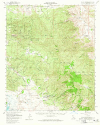 Download a high-resolution, GPS-compatible USGS topo map for Warner Springs, CA (1965 edition)