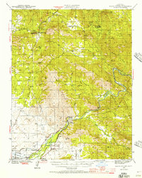 Download a high-resolution, GPS-compatible USGS topo map for Watts Valley, CA (1957 edition)