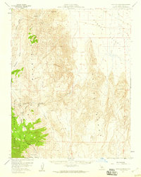 Download a high-resolution, GPS-compatible USGS topo map for Waucoba Spring, CA (1959 edition)