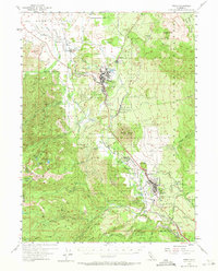 Download a high-resolution, GPS-compatible USGS topo map for Weed, CA (1971 edition)