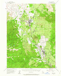 Download a high-resolution, GPS-compatible USGS topo map for Weed, CA (1962 edition)