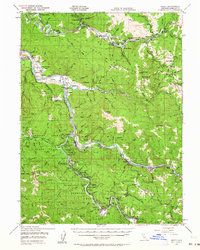 Download a high-resolution, GPS-compatible USGS topo map for Weott, CA (1964 edition)