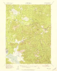 1955 Map of Westwood, 1957 Print