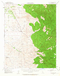 Download a high-resolution, GPS-compatible USGS topo map for White River, CA (1963 edition)