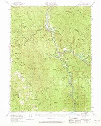Download a high-resolution, GPS-compatible USGS topo map for Willow Creek, CA (1968 edition)
