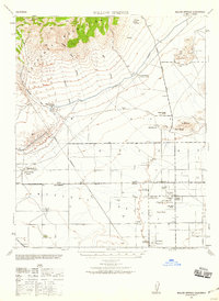 Download a high-resolution, GPS-compatible USGS topo map for Willow Springs, CA (1959 edition)