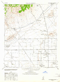 Download a high-resolution, GPS-compatible USGS topo map for Willow Springs, CA (1961 edition)