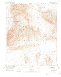 Download a high-resolution, GPS-compatible USGS topo map for Wingate Pass, CA (1973 edition)