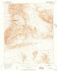 Download a high-resolution, GPS-compatible USGS topo map for Wingate Pass, CA (1957 edition)