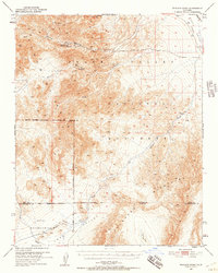 Download a high-resolution, GPS-compatible USGS topo map for Wingate Wash, CA (1957 edition)